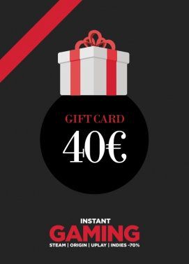 40€ en Tarjeta regalo Instant Gaming